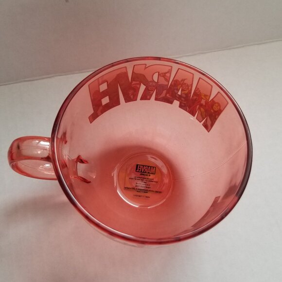Marvel Logo Glass Mug - Picture 2 of 7
